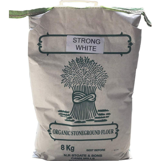 Stoate's Stoneground Strong White Flour - 8KG (Org)