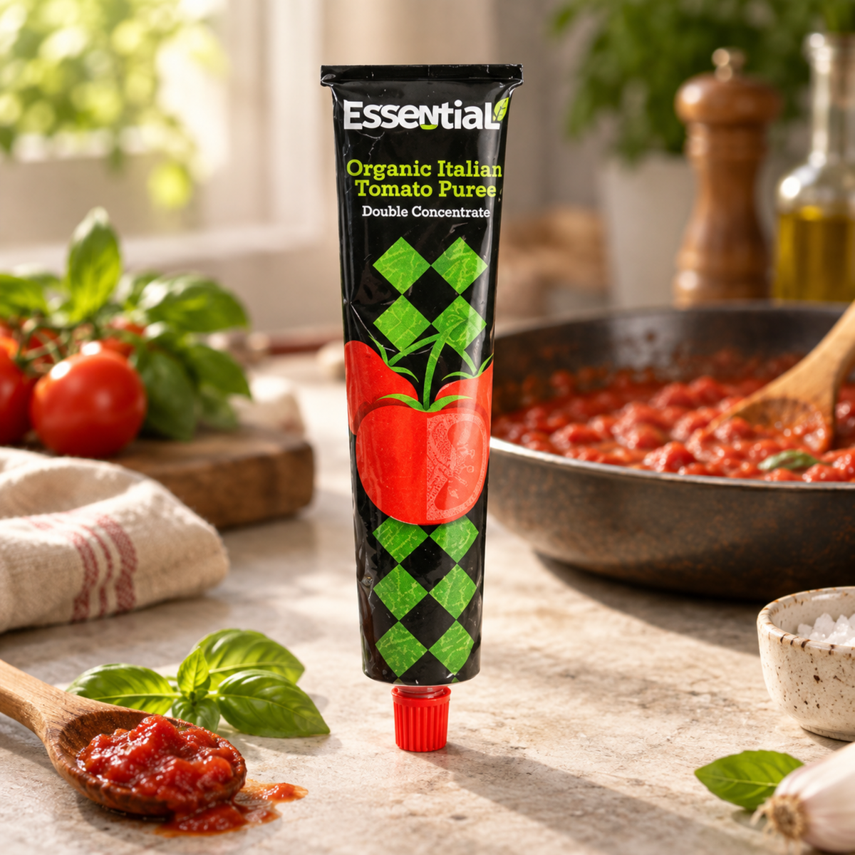 Essential Tomato Puree 130G - lifestyle shot