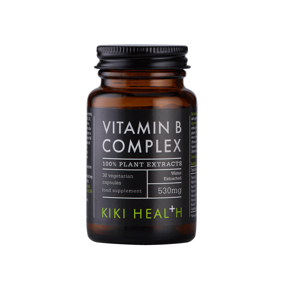 Kiki Health Vitamin B Complex - 30 Capsules - Case of 6