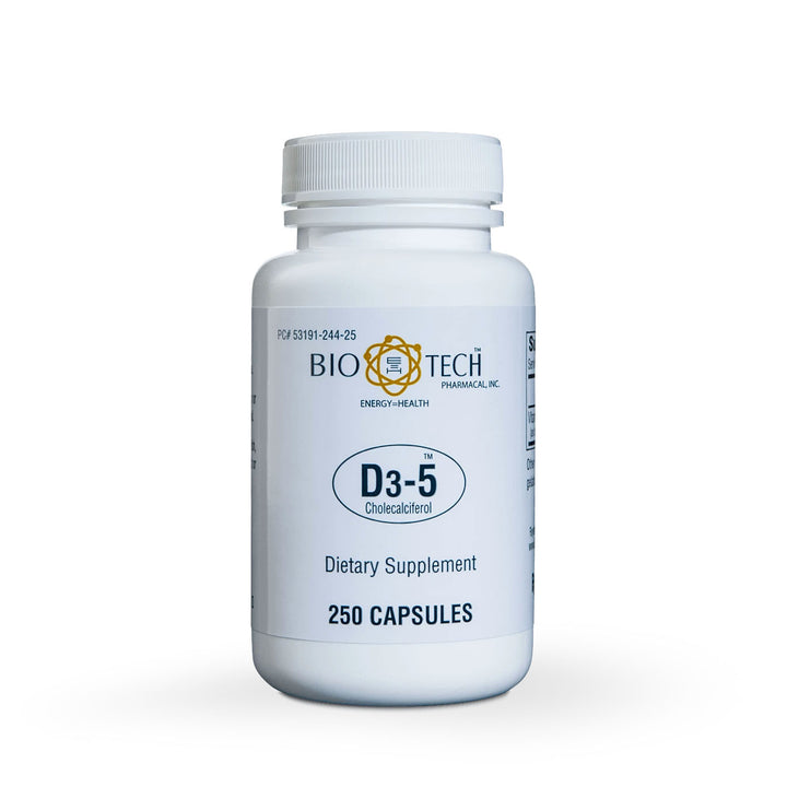 Doc of Detox Vitamin D3-50 - 100 Capsules