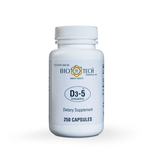 Doc of Detox Vitamin D3-50 - 100 Capsules