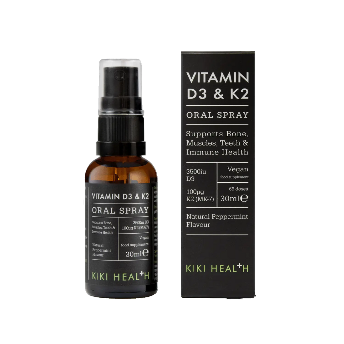 Kiki Health Vitamin D3 + K2 Oral Spray - 30ML