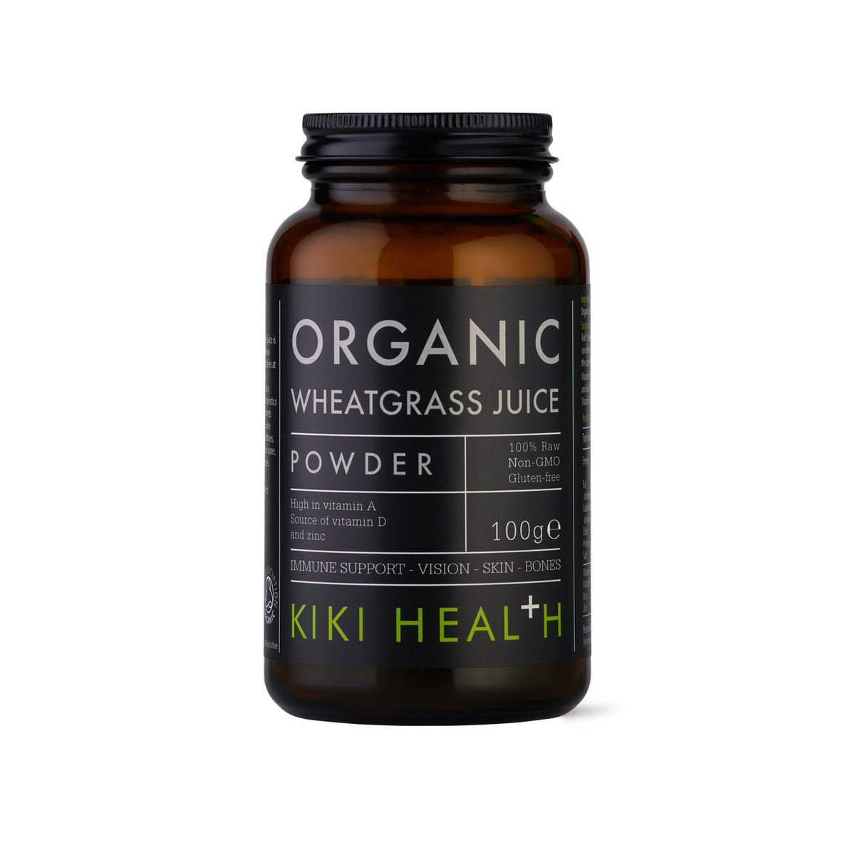 Kiki Health Wheatgrass Juice Powder - 100G (Org)