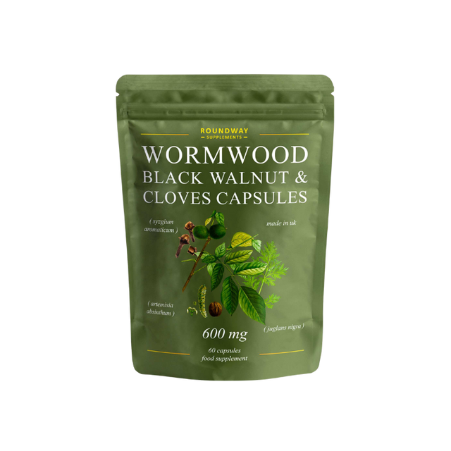 Roundway Supplements Wormwood, Black Walnut & Cloves - 60 Capsules