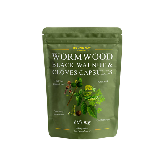Roundway Supplements Wormwood, Black Walnut & Cloves - 60 Capsules