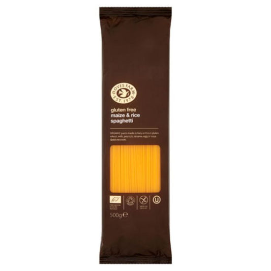 Doves Farm Freee Maize & Rice Spaghetti - Case of  12 x 500G (Org)