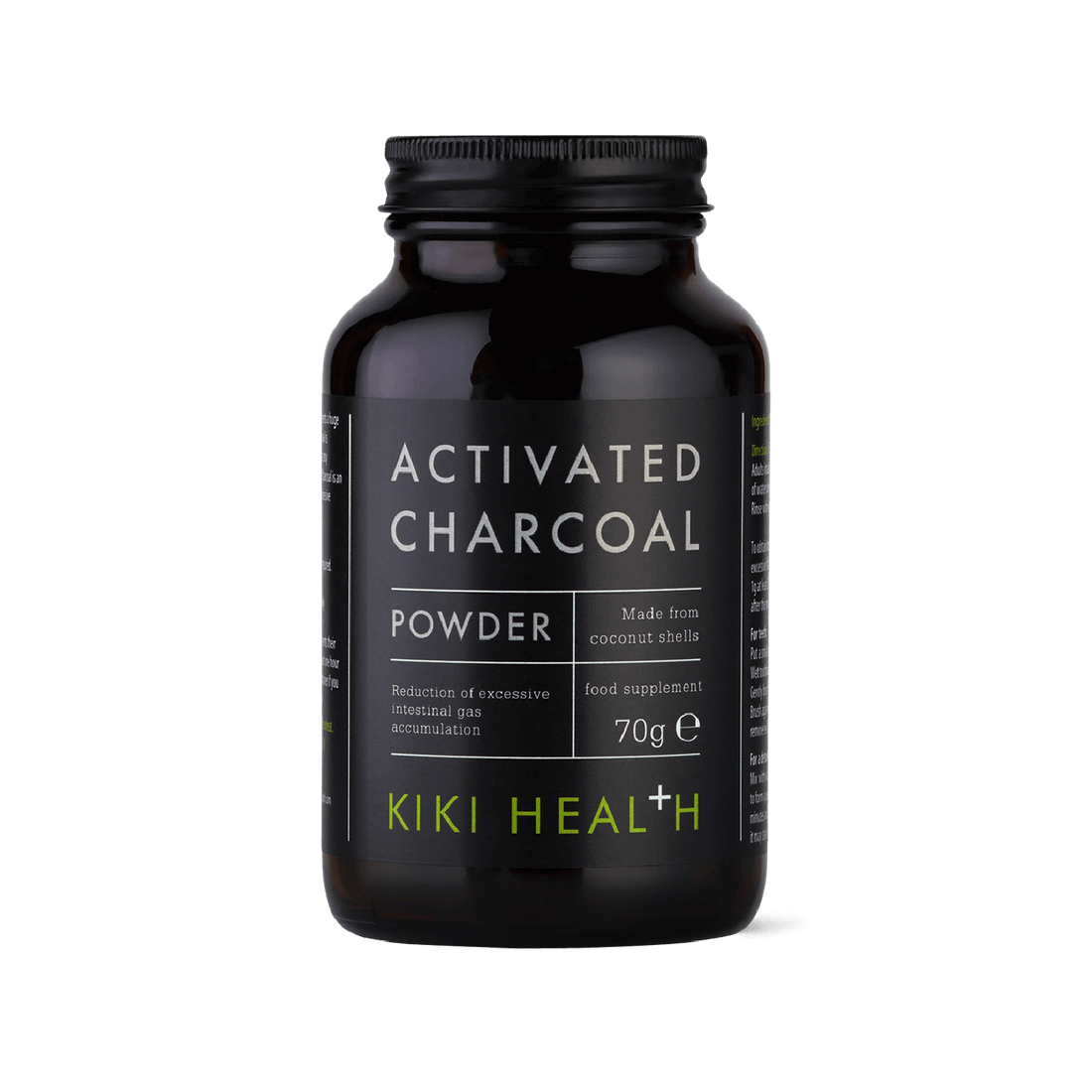 KiKi Health Activated Charcoal Powder - 70G - Case of 6