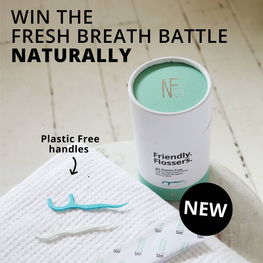 Jack N' Jill Nfco Biodegradable Floss Picks - Pack of 45