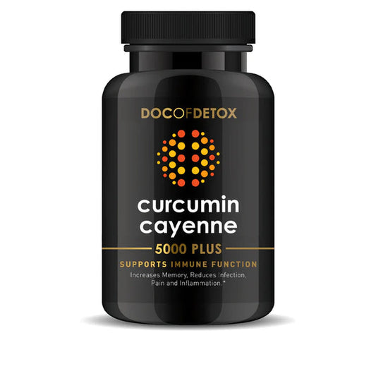 Doc of Detox Curcumin-Cayenne 5000 Plus - 60 Capsules