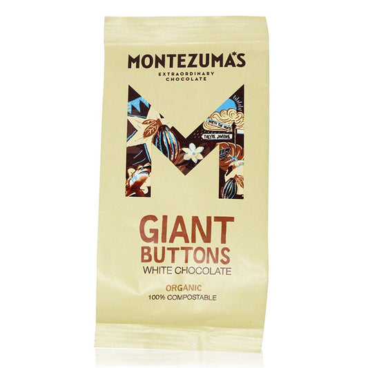 Montezuma's Giant White Chocolate Buttons - 180g
