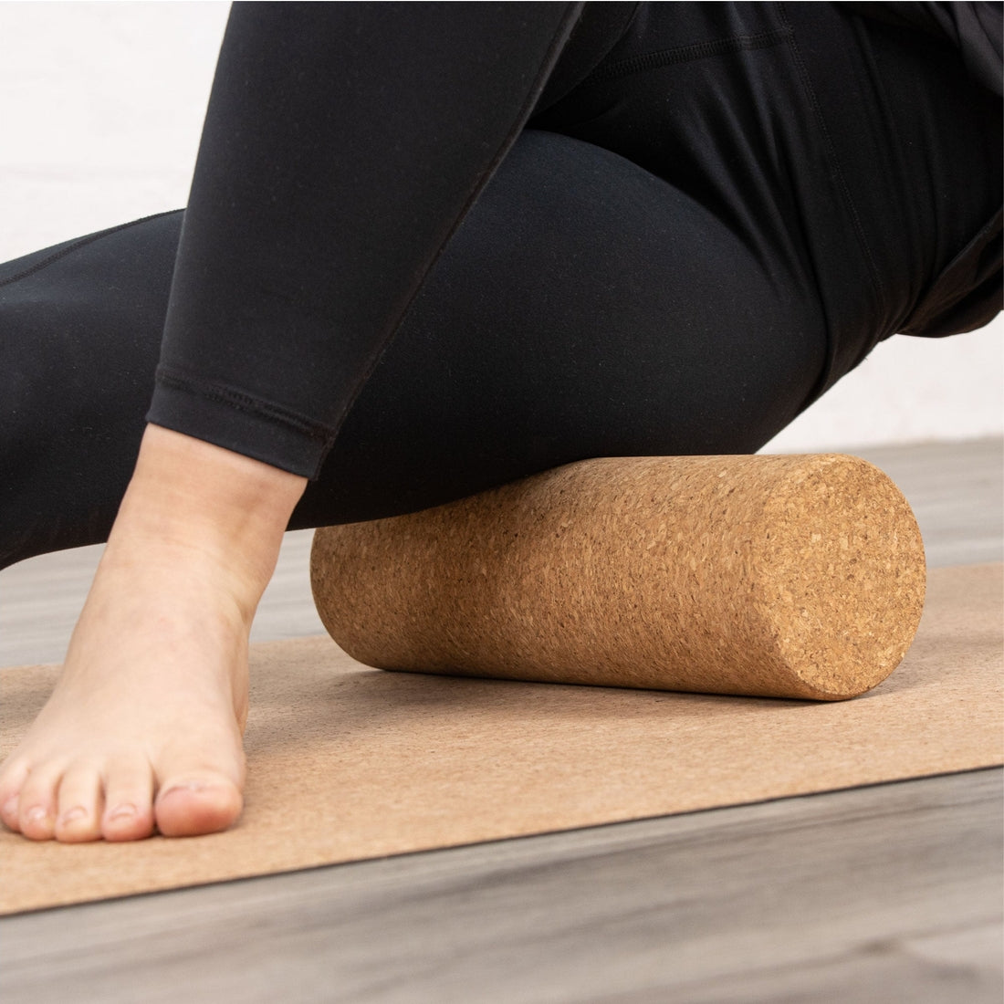 Myga Natural Cork Fascia Massage Roller - 10cm X 30cm