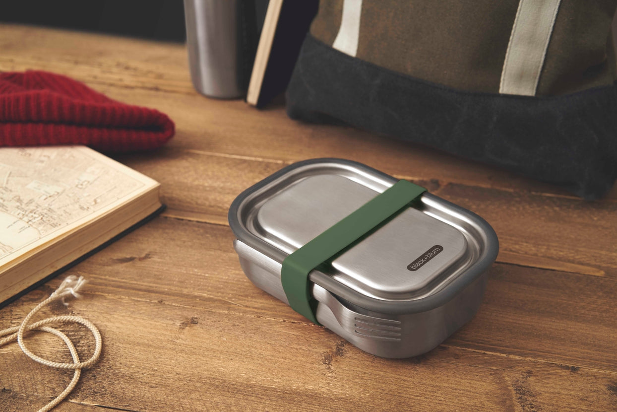 Black & Blum Leak-Proof Stainless Steel Lunch Box - Large