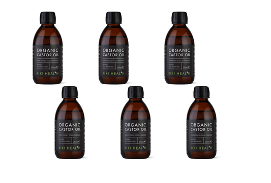KiKi Health Organic Castor Oil - Box of 6 x 250ML