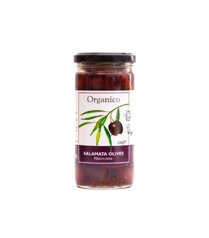 Organico Kalamata Black Olives -230G