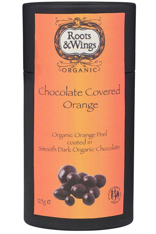 Roots & Wings Chocolate Covered Orange - 125G (Org)