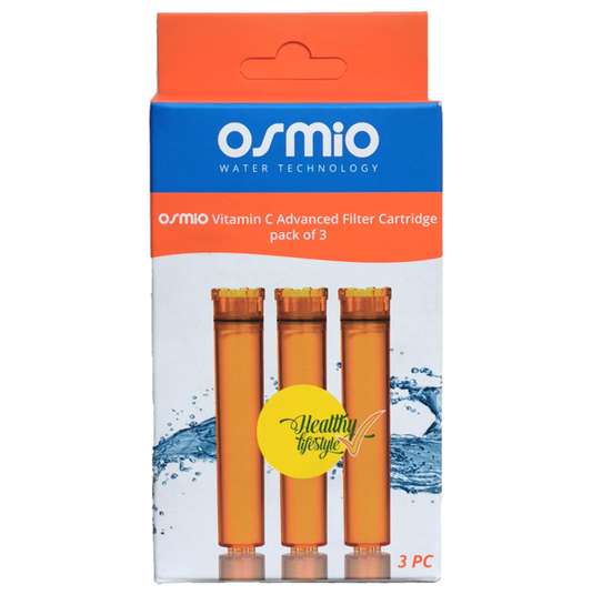 Osmio Vitamin C Advanced Shower Filter Replacement Filters 3 pack