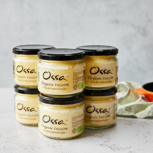 Ossa Tallow - Grass Fed Beef Fat - Case of 6 x 265G