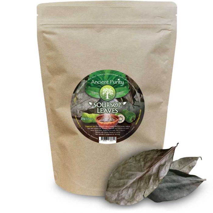 Ancient Purity Soursop Leaves - 20G - Case of 6