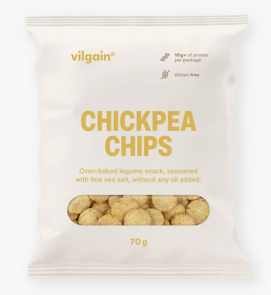 Vilgain Legume Chips - Chickpea - 70G (Org)