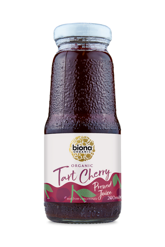 Biona Pure Tart Cherry Super Juice - Case of 6 x 200ML