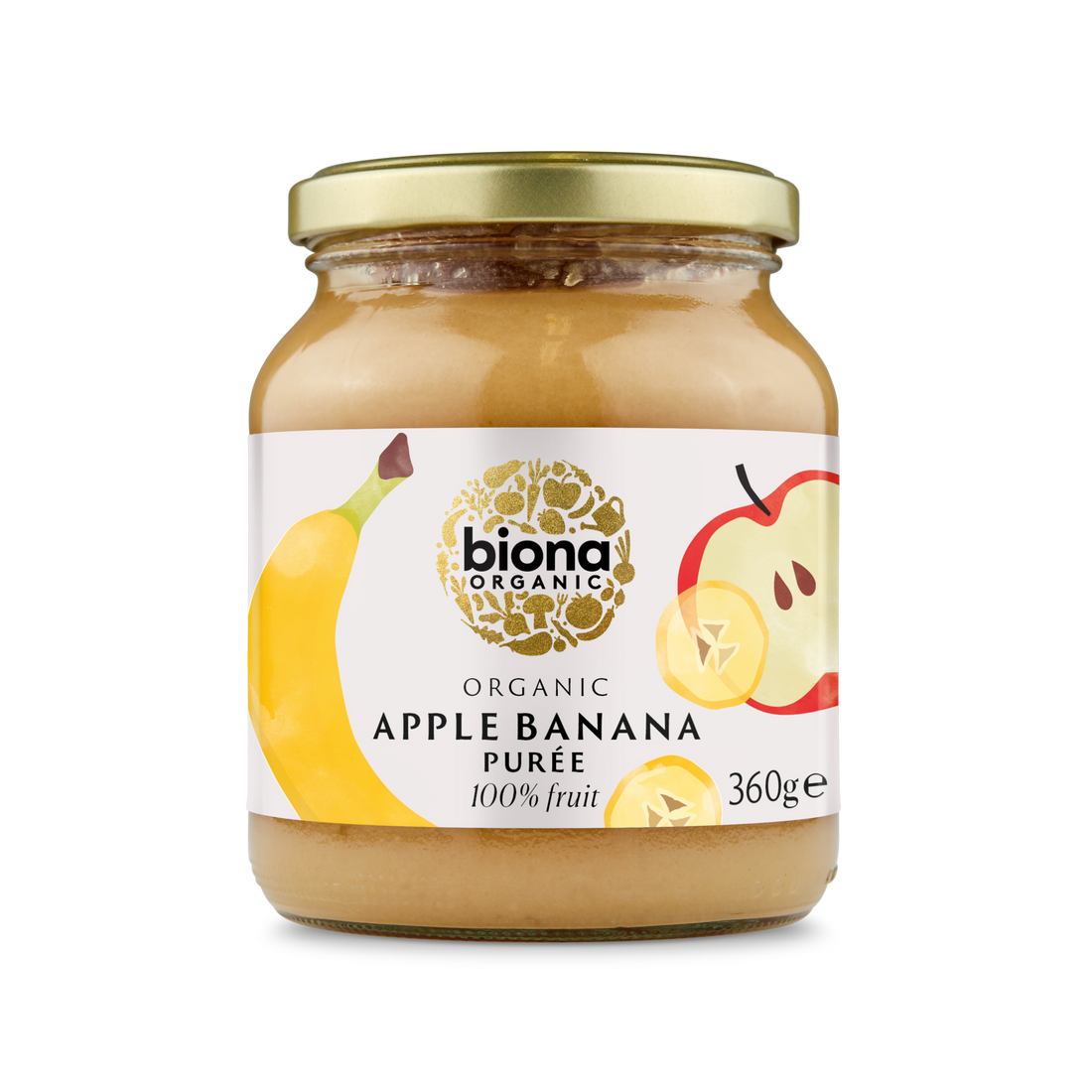 Biona Apple & Banana Puree - 360G (Org)