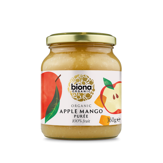 Biona Apple & Mango Puree - 360G