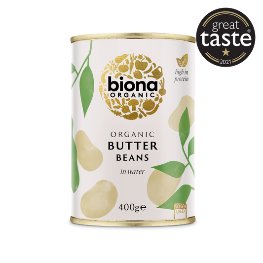 Biona Butter Beans - Case of 6 x 400G