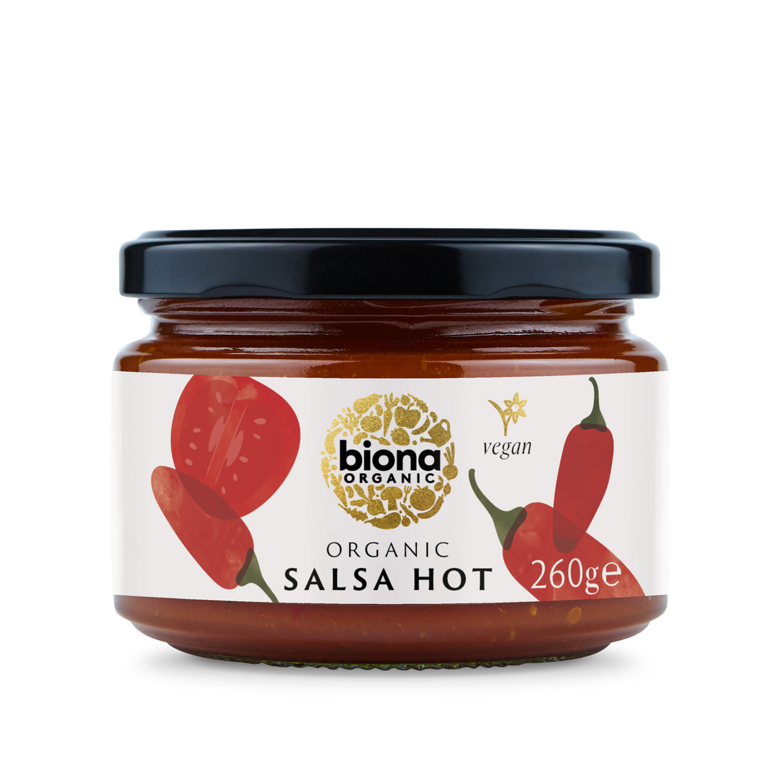 Biona Salsa - Hot - 260G