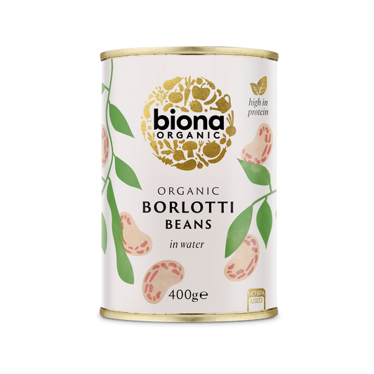 Biona Borlotti Beans - 400G