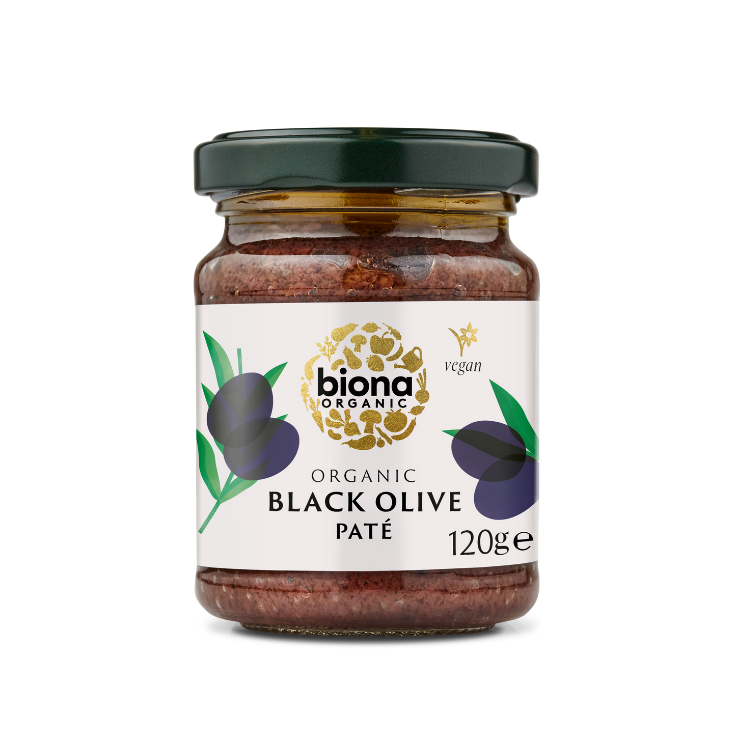 Biona Black Olive Pate - 120G