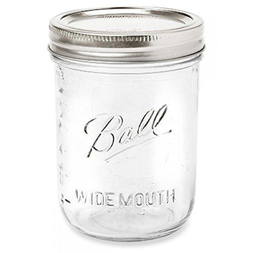 Ball Mason Preserving Jars (wide mouth) - Pack of 6 x 473ML