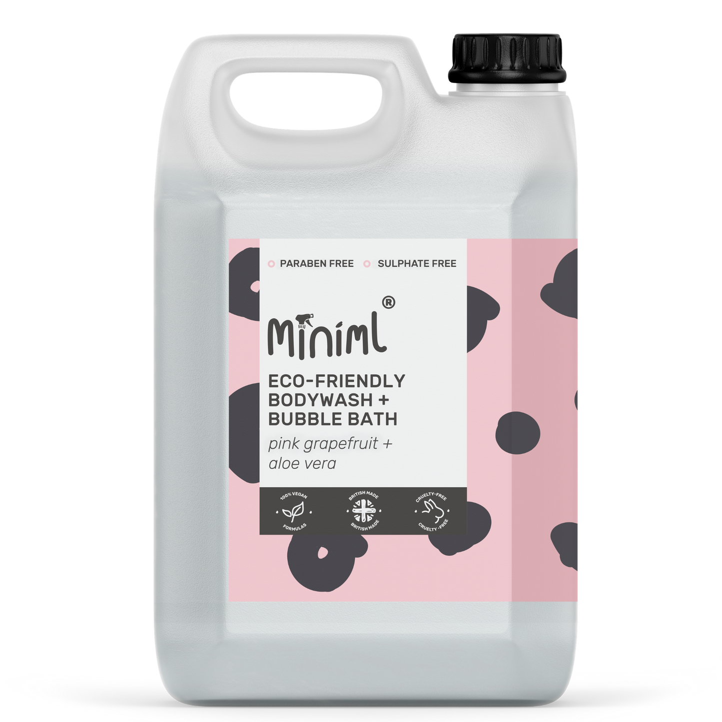 Miniml Bodywash & Bubblebath - 5L