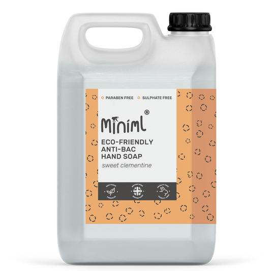 Miniml Anti-Bac Hand Soap - Sweet Clementine - 5L