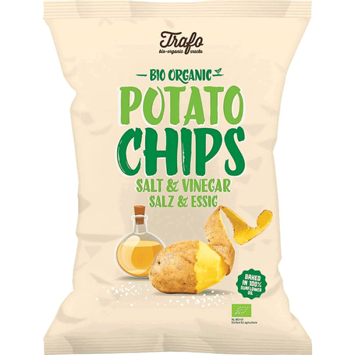 Trafo Potato Chips - Salt & Vinegar - 125G