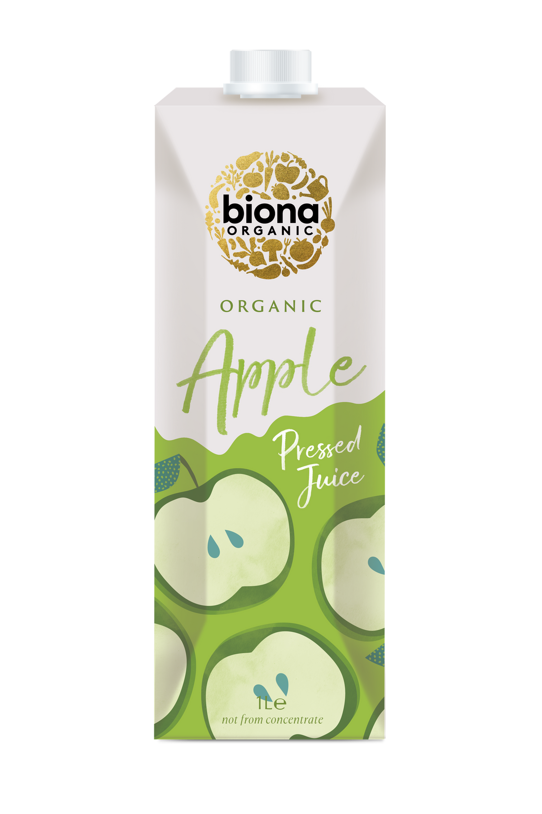 Biona Apple Juice - Case of 6 x 1L