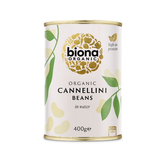 Biona Cannellini Beans - Case of 6 x 400G