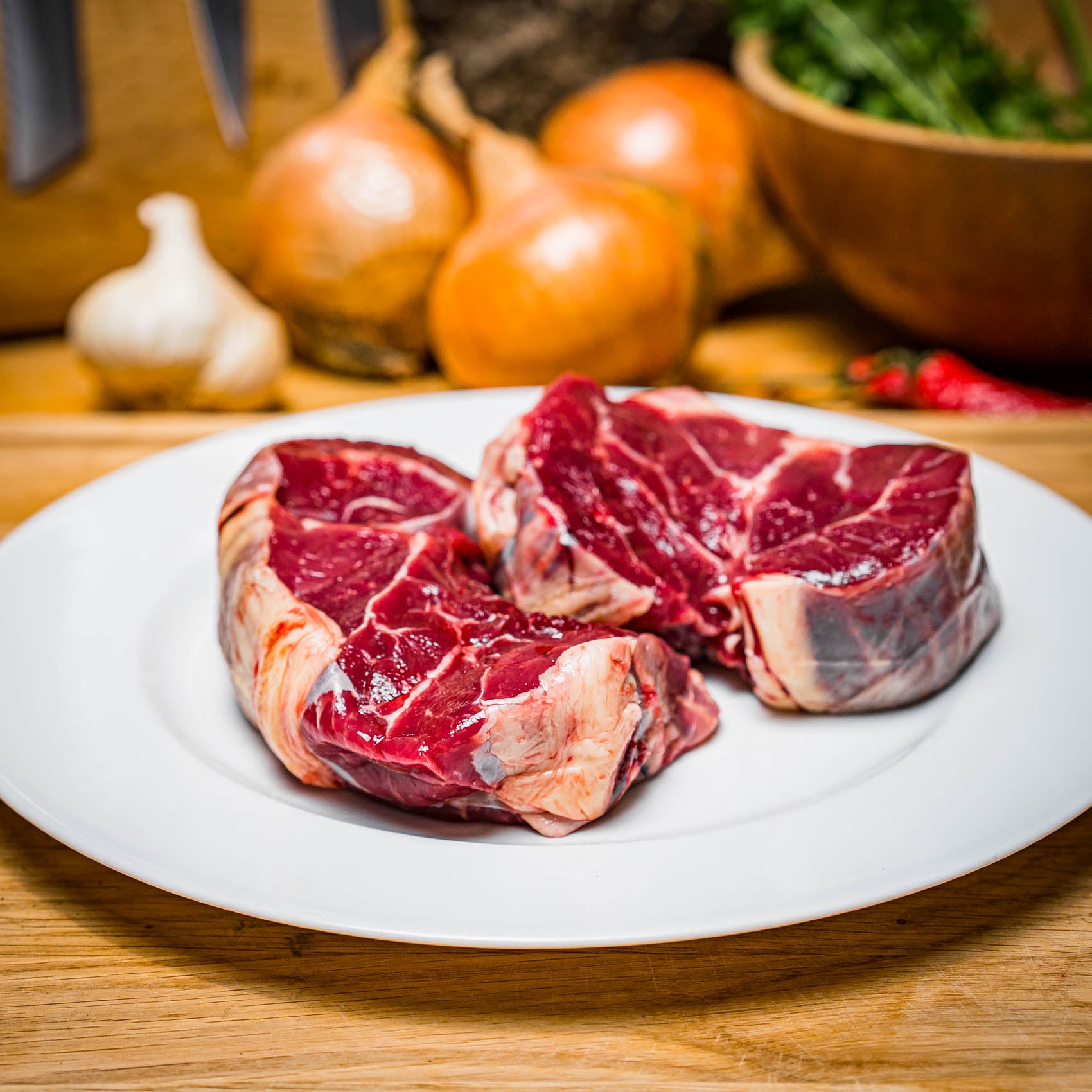 Beef Shin Block Organic Aberdeen Angus Shin of Beef - 500G (Org) – Good Food Project