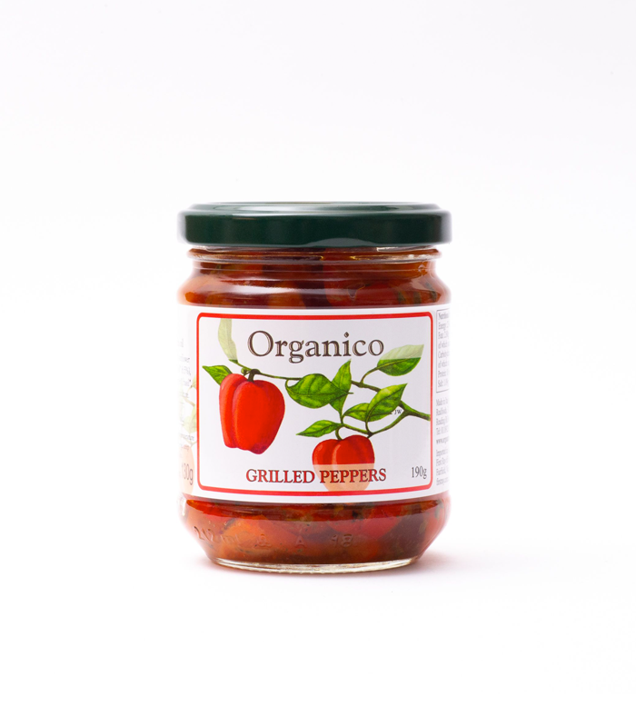 Organico Grilled Peppers - 190G (Org)