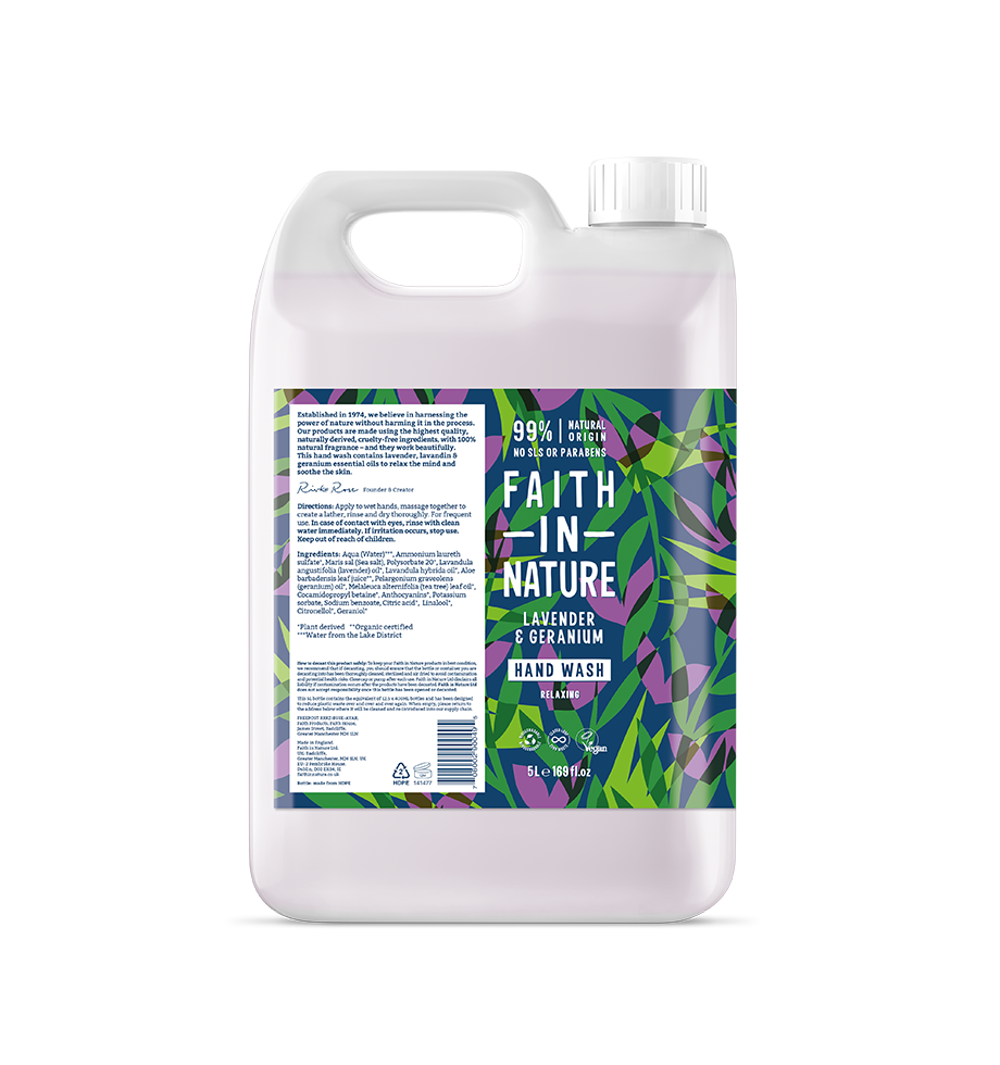Faith in Nature Hand Wash - 5L