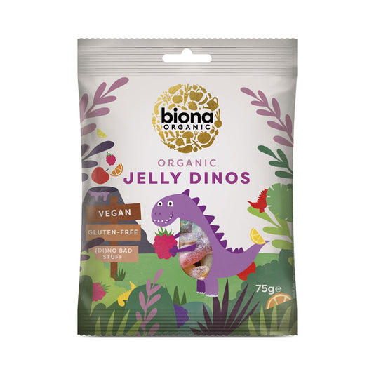 Biona Jelly Dinos - 75G