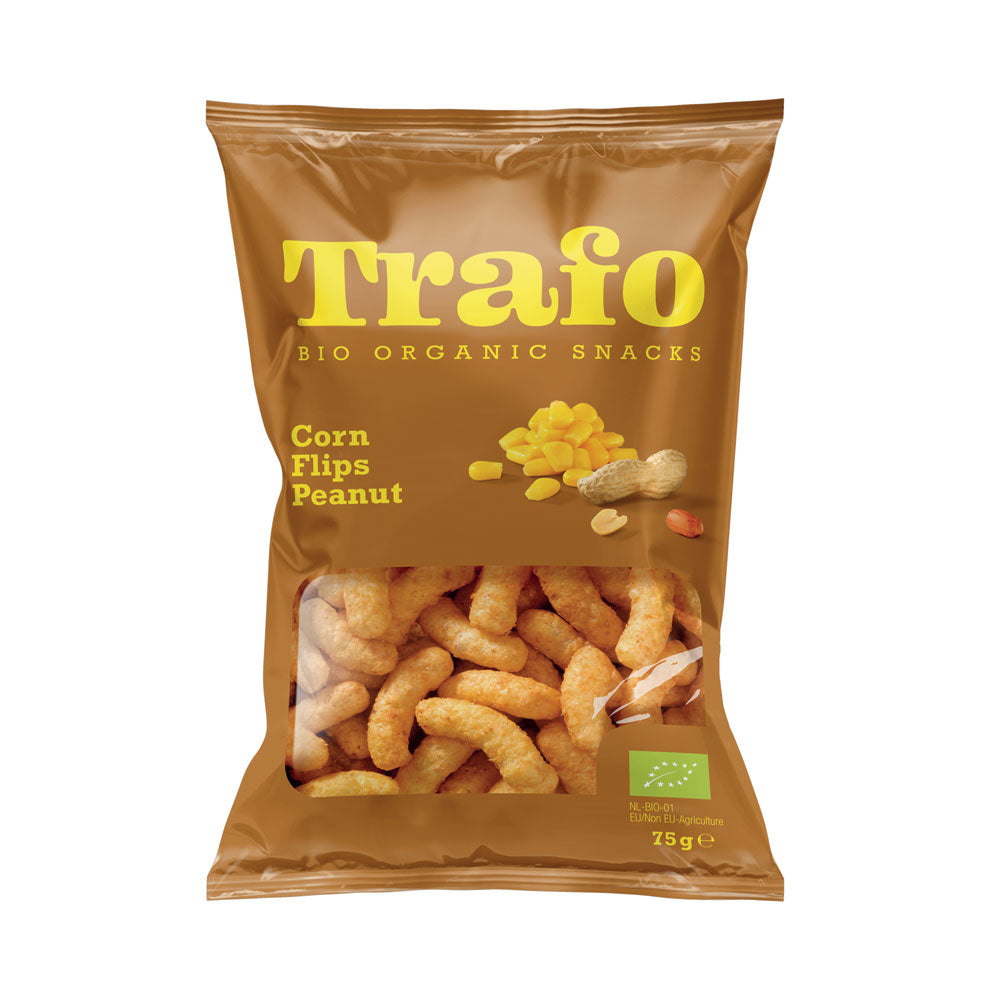 Trafo Corn Flips - Peanut - 75G (Org)
