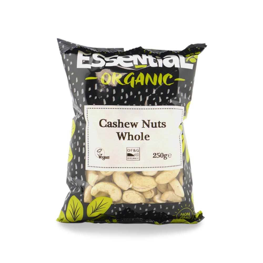 Essential Whole Cashew Nuts - 250G