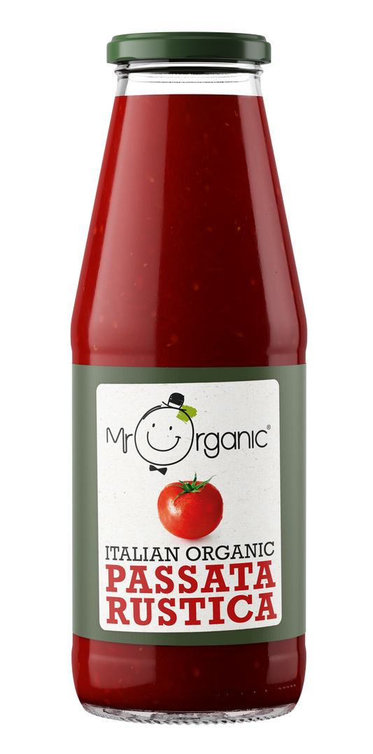 Mr Organic Passata Rustica  - Case of 12 X 690g (Org)