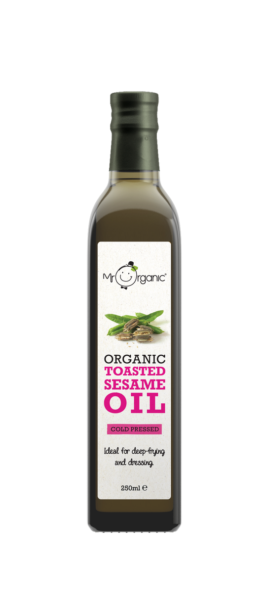 Mr Organic Toasted Sesame Oil - Case of 6 X 250ml