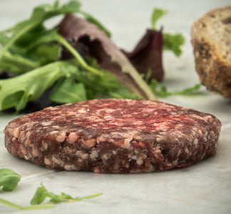 Peelham Farm Frozen Organic Beef Burgers  (Gluten-Free) - Plain - Pack of 2