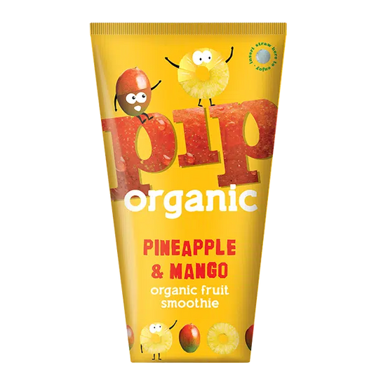 Pip Organic Pineapple & Mango Smoothie - Case of 4 x 180ML (Org)