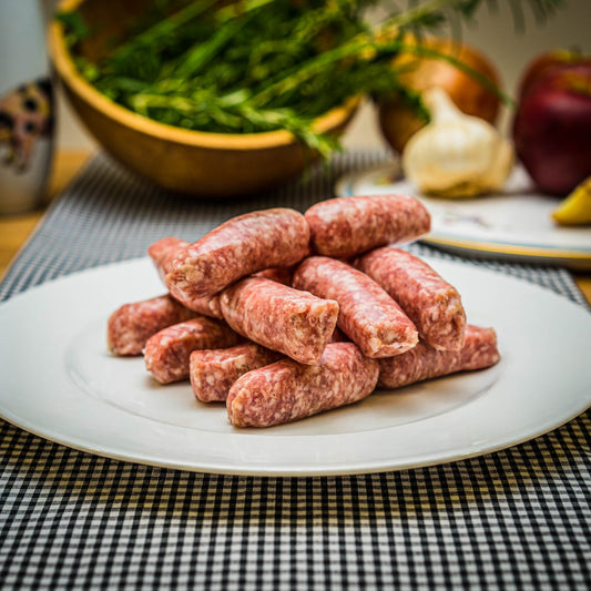 Frozen Organic Rare-Breed Pork Chipolatas - Pack of 16