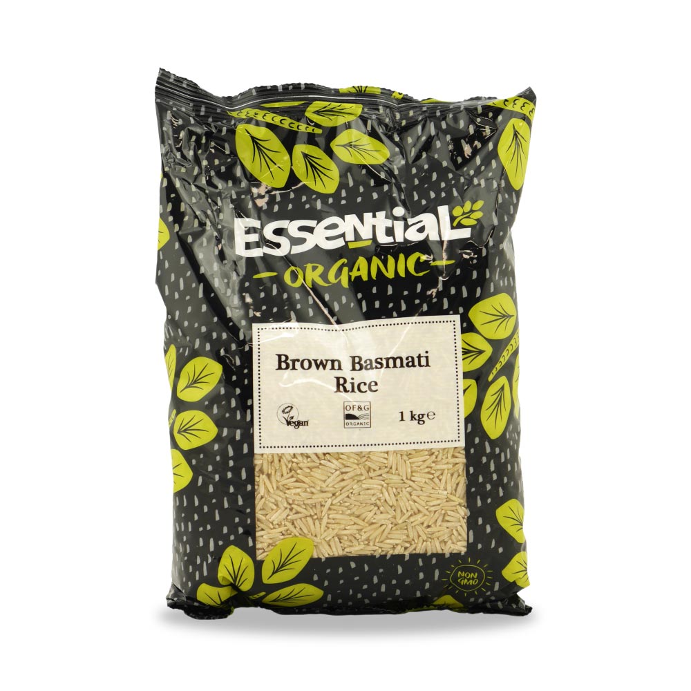 Essential Basmati Brown Rice - 1KG – Good Food Project