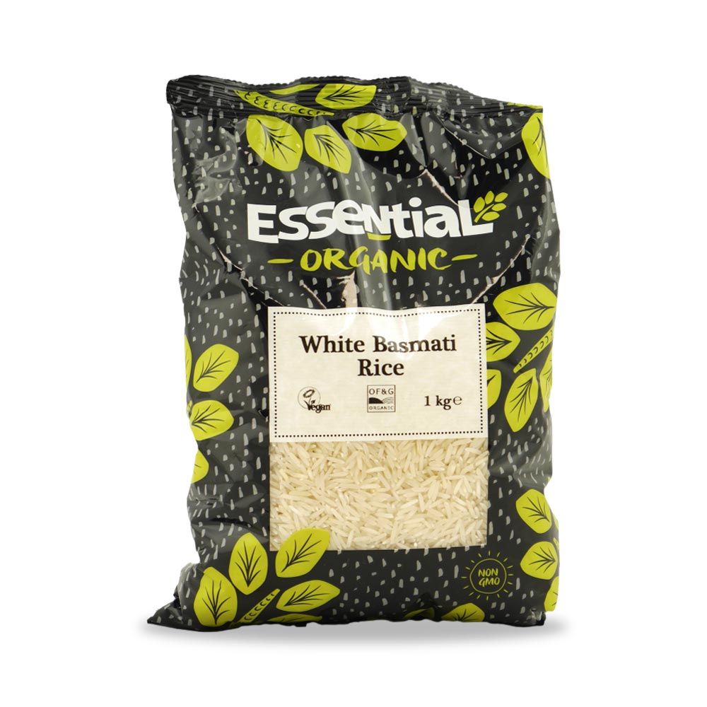 Essential Basmati White Rice - Case of 6 x 1KG