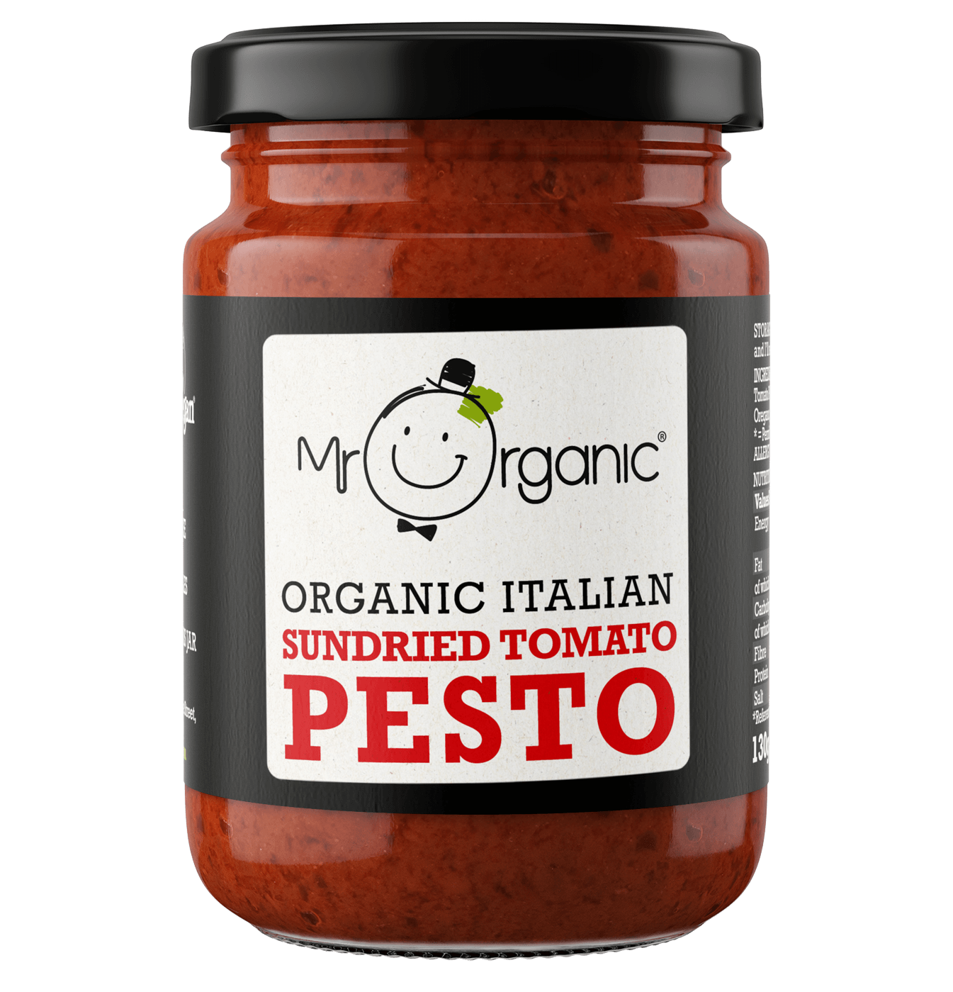 Mr Organic Sundried Tomato Pesto - 130G